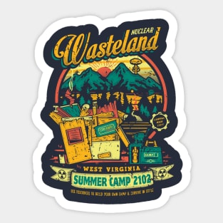 Nuclear Summer Camp Sticker